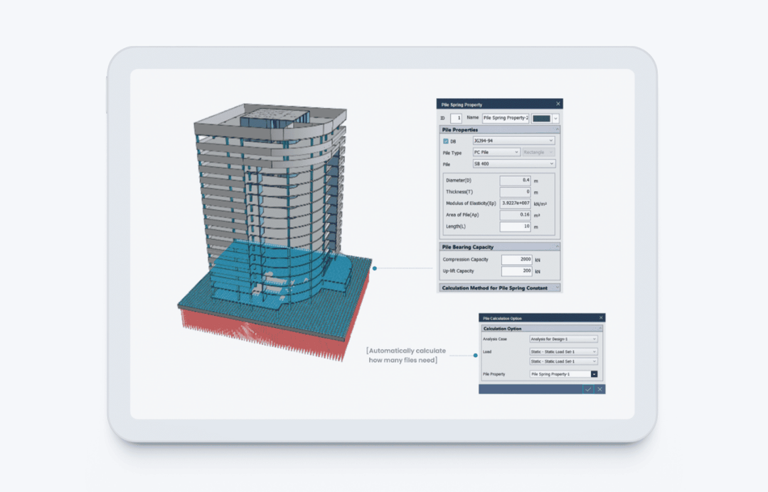 Pile Arrangement & Design