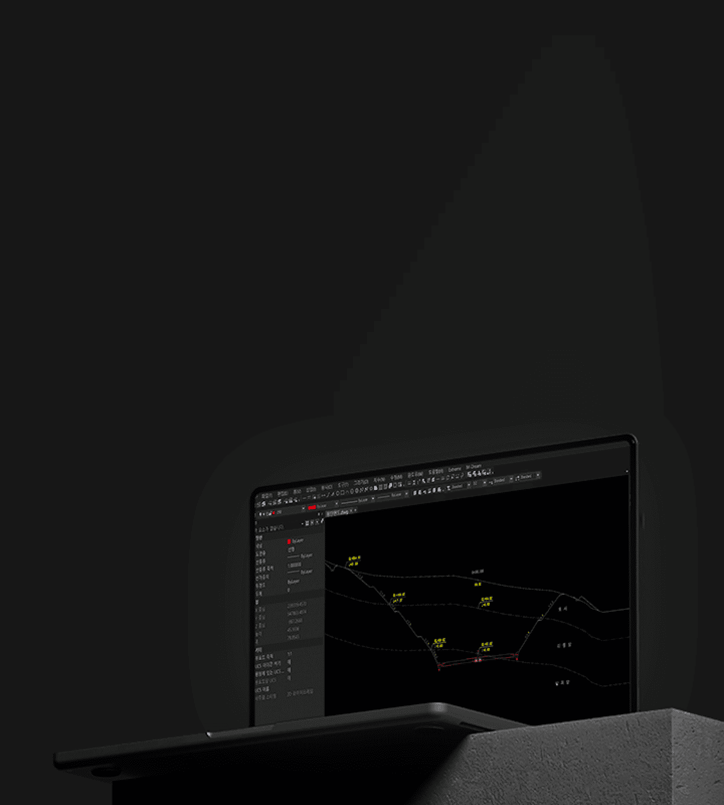 MIDAS CAD background