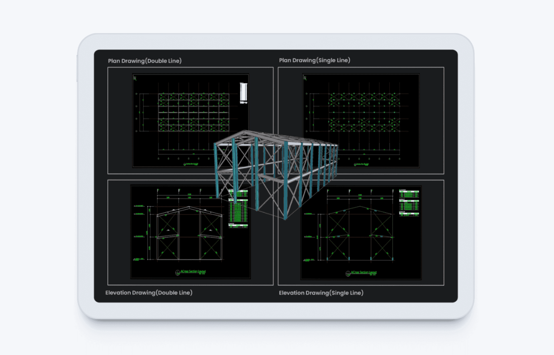 Generate Steel Structure Drawings