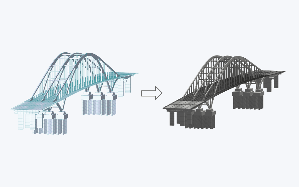Creación de modelos de análisis para modelos 3D