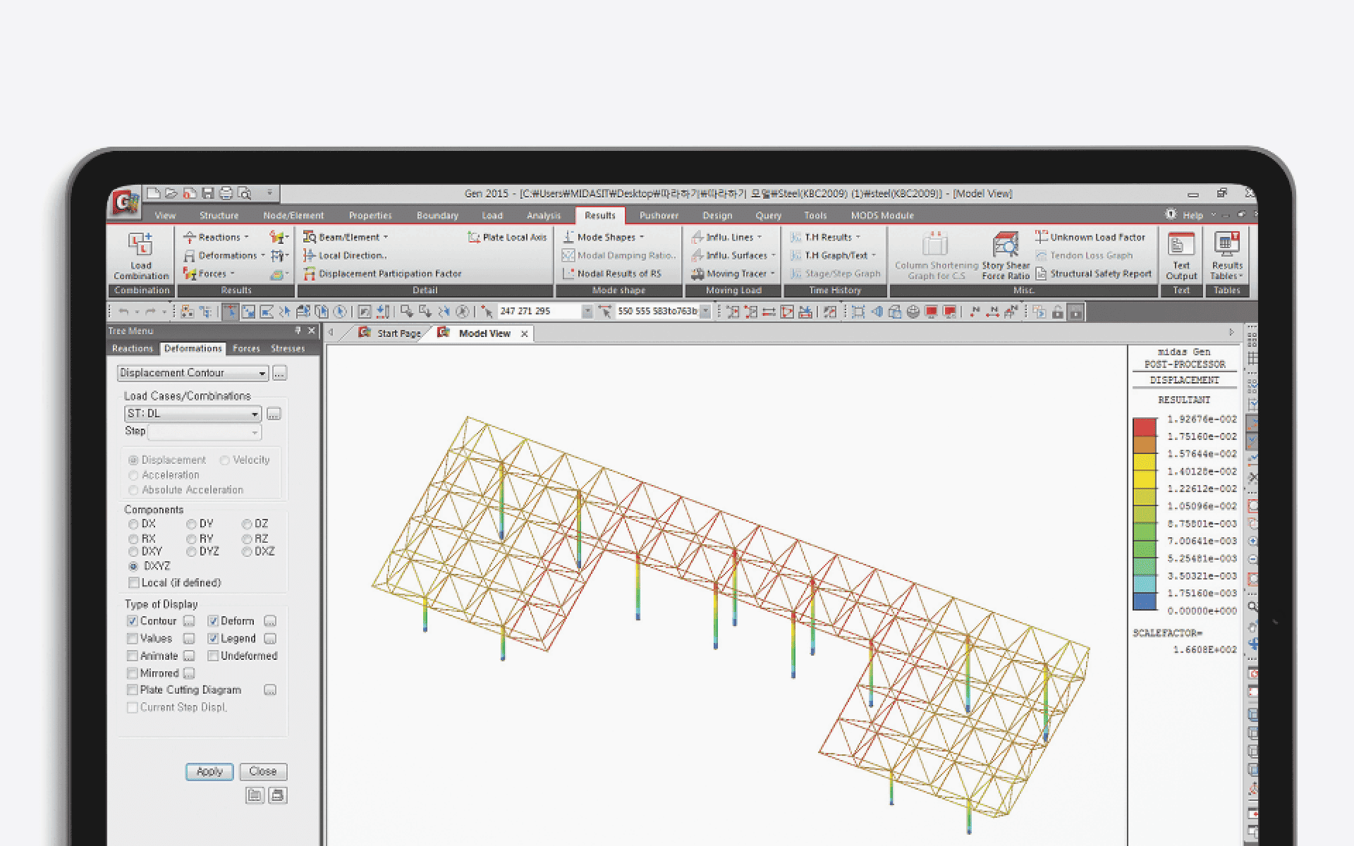 GEN Analysis Model and Structural Review Deliverables