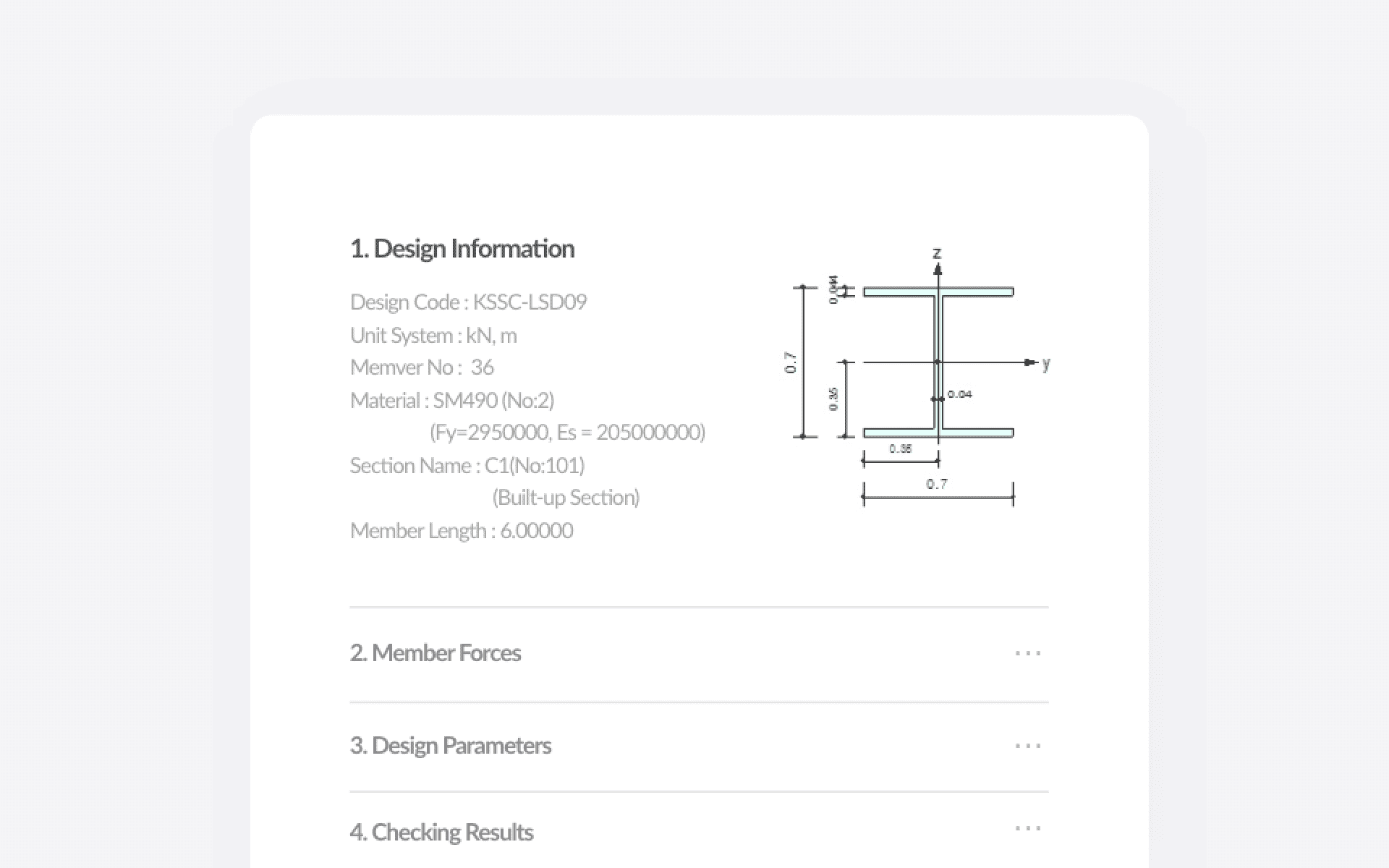 GEN Analysis Model and Structural Review Deliverables